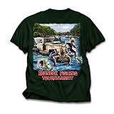 Buck Wear Redneck Fishing Tournament (Forest) Short Sleeved Shirt