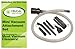 Mini Micro Tool Attachment Set Fits ALL Vacuum Cleaners; Perfect for Hard-To-Reach Areas - Office Equipment, Computers, Car Detailing, Stereo Equipment, Video Equipment, Typewriters, Auto Interiors, Sewing Machines and more Cheap