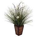 Faux Daisy/ Wildflower/ Green Onion Arrangement