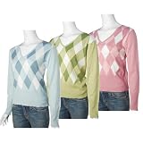Ann Taylor Ladies Argyle Sweater