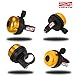 Arltb Mini Aluminum Bike Bell 20-22mm for Kids Durable Crisp Loud Anti Rust Fit Mini Bicycle Bells Handlebars Horn Accessories (5 Colors)