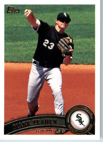 2011 Topps Baseball Card # 565 Mark Teahen - Chicago White Sox - MLB Trading Card (Series 2) in a Protective Screwdown Case