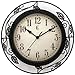 Geneva 12" Wrought Iron Wall Clock