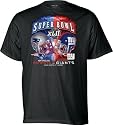 New England Patriots vs. New York Giants Super Bowl XLII Dueling Helmets T-Shirt