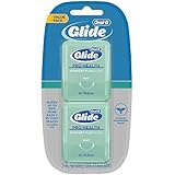 Oral-B Glide Pro-Health Comfort Plus Mint Flavor Floss, Twin Pack 80 M