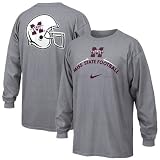 Nike Mississippi State Bulldogs Ash 2008 Practice Long Sleeve T-shirt