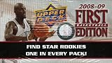 2008/09 Upper Deck First Edition NBA Factory Sealed Retail Box