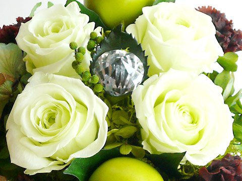 お仕事にご商売にどうぞ！　金運フラワー風水 【あなたを輝かせるフラワー風水 Florist S.F.D】 ～ プリザーブドフラワー 贈物やご自宅のインテリアにどうぞ ～