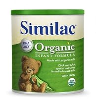 Similac Organic Powder, 25.7 Ounce Can (Pack of 6)