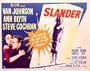 Slander Poster Movie 11x14 Van Johnson Ann Blyth Steve Cochran Marjorie Rambeau