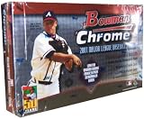 2001 Bowman Chrome Baseball Cards Unopened Hobby Box