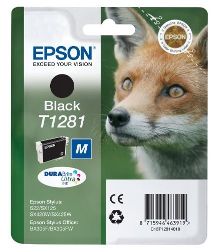 Epson T1281 Ink Cartridge - Black