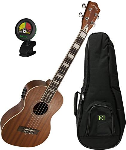 Lanikai LMU-B Baritone All Mahogany USB Equipped Uke w/ Gig Bag and Tuner