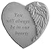 Kay Berry 8910 Winged Heart You Will Always Beâ€¦ Decorative Stone, Multicolor