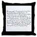 Edward Cullen Quotes Twilight Throw Pillow by CafePress