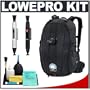Lowepro Primus AW (Black) Digital SLR Camera Backpack + Accessory Kit for Canon Rebel T3, T3i, T1i, T2i, EOS 60D, 5D, 7D, Nikon D3000, D3100, D5000, D5100, D7000, D300s, Olympus Evolt E-5, E-30, E-620 & Sony Alpha A560, A580, A33, A35, A55