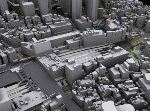 ３Ｄ地図(３Ｄ都市)データライブラリ<パッケージ版>　SORAMAP 国内編(1) 新宿エリア