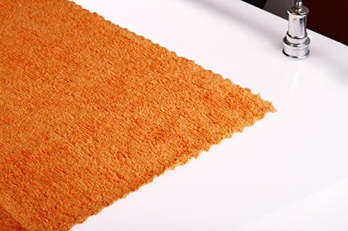 UTowels 16in x 16in Edgeless Microfiber Cleaning Cloth - 50 Pack (Multi Color &amp; Amount) (50pc, Orange)