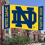 NCAA Notre Dame Fighting Irish 3-by-5 Foot Flag ND Logo with Grommets