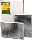 Mann-Filter CUK 2722-2 Cabin Filter With Activated Charcoal for select  Mercedes-Benz models -Set of 2