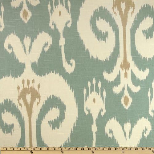 Home Accents Himalaya Ikat Robin Egg Blue Fabric