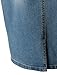 RubyK Womens High Waisted Denim Pencil Skirt with Stretch
