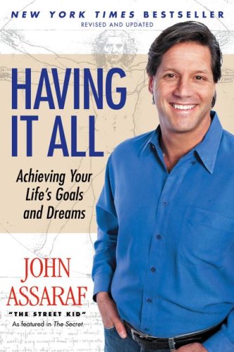 City Travel Guides Discounted  Books : Having It All: Achieving Your Life's Goals and Dreams