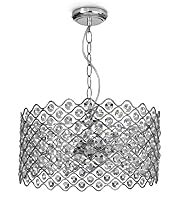 Grace Glass Drum Chandelier