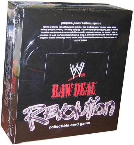 Raw Deal Card Game - WWE Revolution Booster Box - 24p11c by Raw Deal