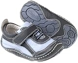 Rileyroos - Brooks - Leather - Baby Toddle Shoes, Sail, 6-12 mos