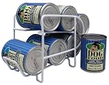 IRIS Wire Can Dispenser for Canned Dog Food Storage, 12-1/2-Ounce, 6 Cans