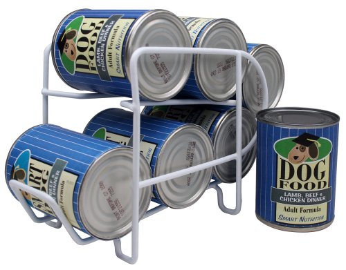 IRIS Wire 6 Can Dispenser for Canned Dog Food Storage