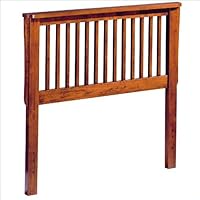 Queen/Full Mission Youth Headboard in Mission Oak Finish By Homelegance