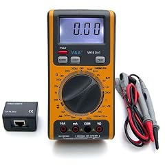 Digitales V&A Netzwerk-Multimeter VA-16 mit Batterietester