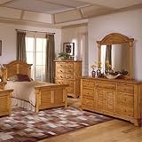 Cottage Traditions Youth Panel Bedroom Set (Sandstone Finish) (Full) by Ame ....