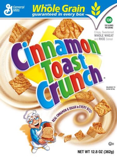 Cinnamon Toast Crunch Cereal, 12.8-Ounce Boxes (Pack of 6) by Cinnamon Toast Crunch