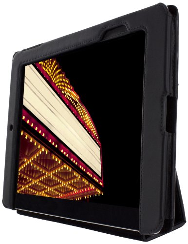 Artwizz SeeJacket Leather: Echt-Ledertasche mit Standfunktion f&uuml;r iPad 2 und iPad 3, schwa Preisvergleich