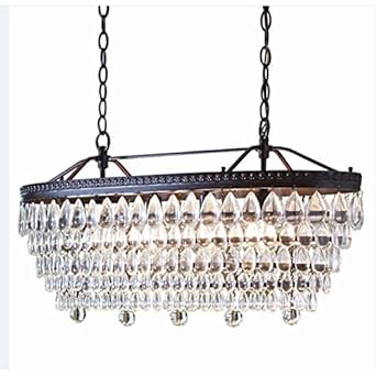 Oil light rubbed Bronze Allen Roth antique 4 Crystal replacement Hardwired parts Chandelier crystal chandelier Oil light rubbed Bronze Allen Roth antique 4 Crystal replacement Hardwired parts Chandelier crystal chandelier