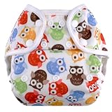 Blueberry Coveralls Nappy Cover (Owls)