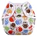 Blueberry Coveralls, Snaps, Owls