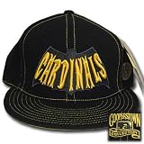 ST LOUIS CARDINALS FLAT FITTED HAT BLACK BATMAN 7 5/8