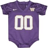 Nike Washington Huskies Infant Purple Replica Football Jersey Creeper (6-9 Months)