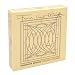 Pomegranate Frank Lloyd Wright Square Embossed Designs Boxed Note Card Set (Pack of 2)
