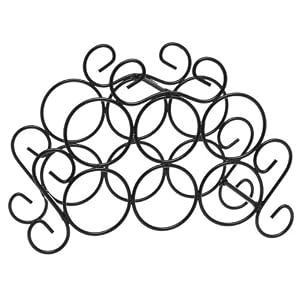 Oenophilia 7-Bottle Minuet Wine Rack by