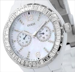 GUESS White Bracelet Watch