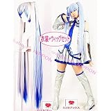 VOCALOID　コスプレ　衣装　雪ミク　9点　フルセット　ウィッグ付　Mサイズ　ヘアネットおまけ付