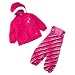 Trespass Iggle Snow Suit - Cassis/Cassis Dot