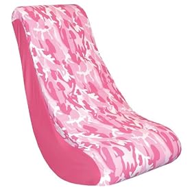 Pink Camo Trouper Children's /Teen Video Rocker Chair