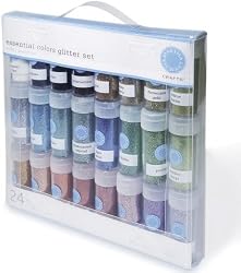 Ek Success M111102 Martha Stewart Glitter Multi Pack 24/Pkg
