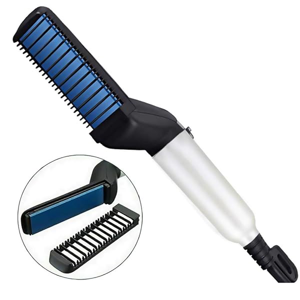 Quick Beard Straightener Comb Hair Styling Brush For Men Quick